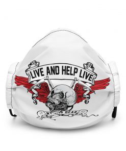 Live and help live premium face mask